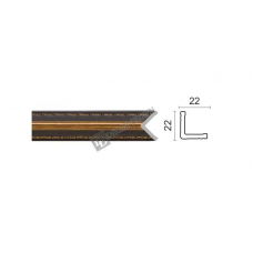 Уголок малый Decor Dizayn 116M-966 Полистирол 2400*22*22 мм