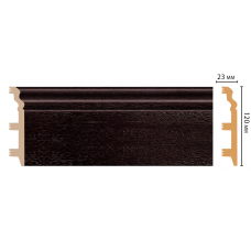 Цветной напольный плинтус Decomaster D233-433 (120*23*2400 мм)